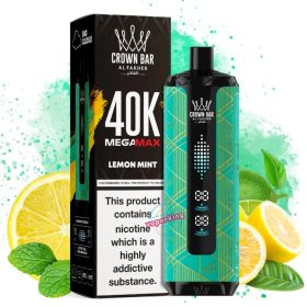 Al Fakher 40000 Puffs Mega Max- Lemon Mint