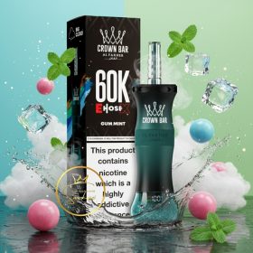 Al Fakher Crown Bar 60000 Puffs- Gum Mint