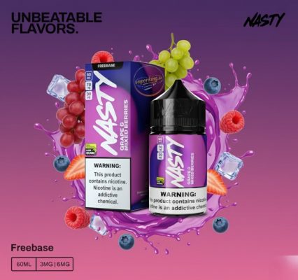 NASTY Juice 60ML 3mg- Grape And Mixed Berries