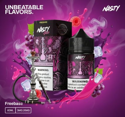 NASTY Juice 60ML 3mg- Grape Raspberry Shisha