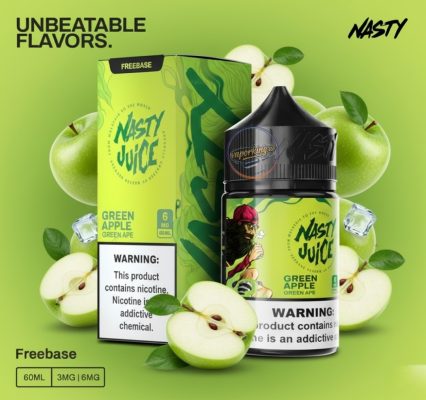 NASTY Juice 60ML 3mg- Green Apple