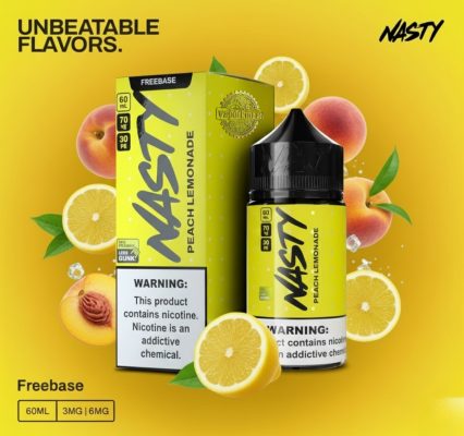 NASTY Juice 60ML 3mg- Peach Lemonade