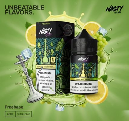 NASTY Juice 60ML 3mg- Lemon Mint Shisha