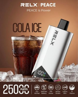 Relx Peace 25000 Puffs 20mg- Cola Ice