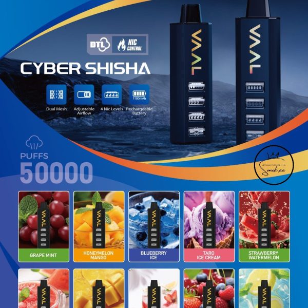 VAAL Cyber Shisha 50000 Puffs