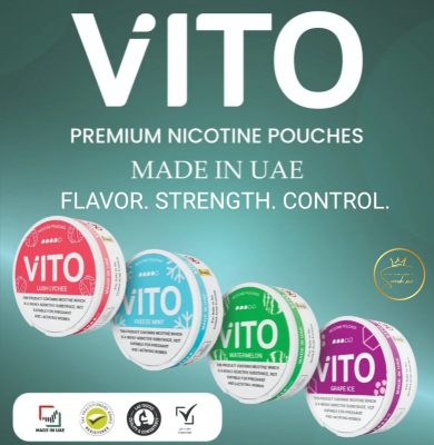 VITO Nicotine Pouches Made In UAE