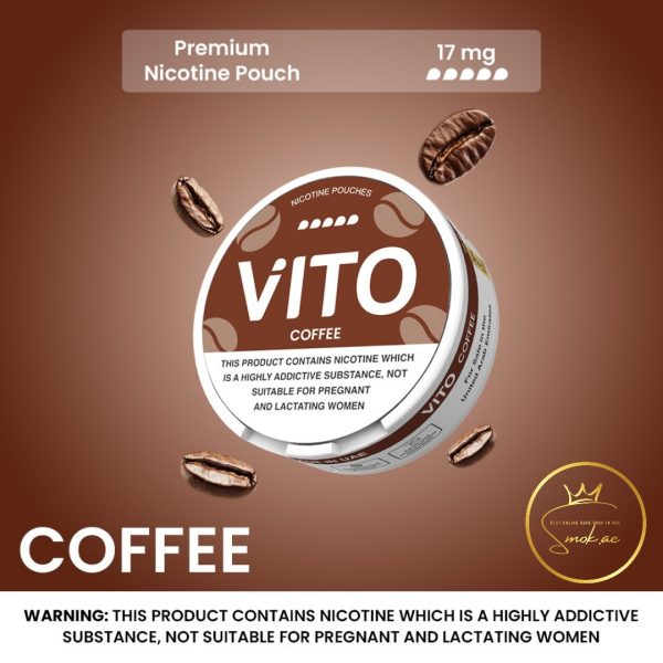 VITO Nicotine Pouches Made In UAE- Coffee 17mg