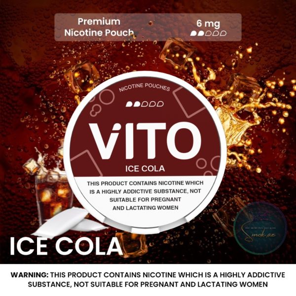 VITO Nicotine Pouches Made In UAE- Ice Cola 6mg