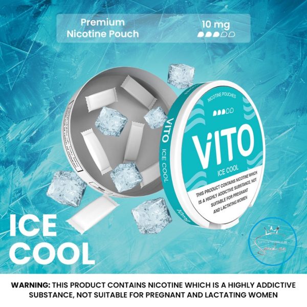 VITO Nicotine Pouches Made In UAE- Ice Cool 10mg