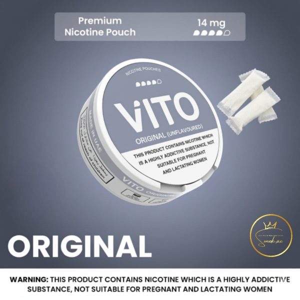 VITO Nicotine Pouches Made In UAE- Original 14mg