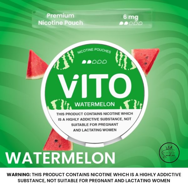 VITO Nicotine Pouches Made In UAE- Watermelon 6mg