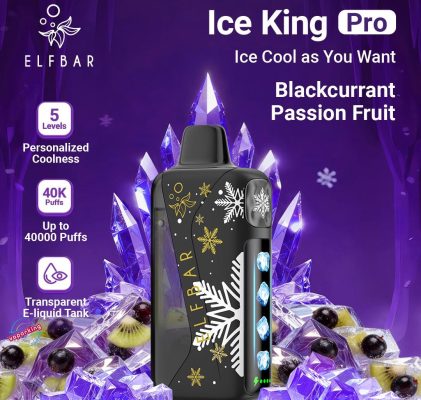 ELFBAR Ice King Pro 40000 Puffs 50mg Nicotine Ice control disposable vape in the UAE - Image 18