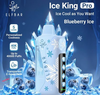ELFBAR Ice King Pro 40000 Puffs 50mg Nicotine Ice control disposable vape in the UAE - Image 19