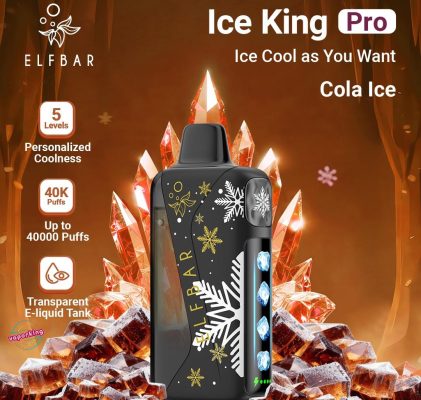 ELFBAR Ice King Pro 40000 Puffs 50mg Nicotine Ice control disposable vape in the UAE - Image 12