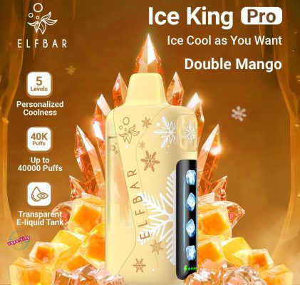 ELFBAR Ice King Pro 40000 Puffs 50mg Nicotine Ice control disposable vape in the UAE - Image 13