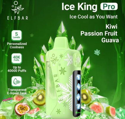 ELFBAR Ice King Pro 40000 Puffs 50mg Nicotine Ice control disposable vape in the UAE - Image 15
