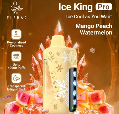 ELFBAR Ice King Pro 40000 Puffs 50mg Nicotine Ice control disposable vape in the UAE - Image 16