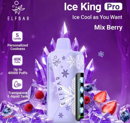 ELFBAR Ice King Pro 40000 Puffs 50mg Nicotine Ice control disposable vape in the UAE - Image 20
