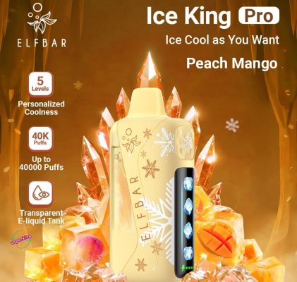 ELFBAR Ice King Pro 40000 Puffs 50mg Nicotine Ice control disposable vape in the UAE - Image 8