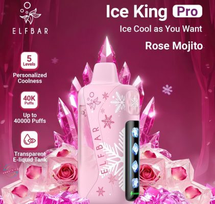 ELFBAR Ice King Pro 40000 Puffs 50mg Nicotine Ice control disposable vape in the UAE - Image 7