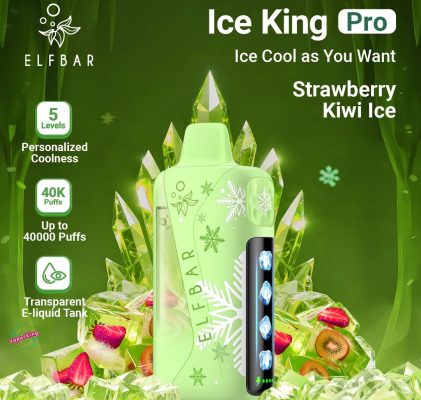 ELFBAR Ice King Pro 40000 Puffs 50mg Nicotine Ice control disposable vape in the UAE - Image 5