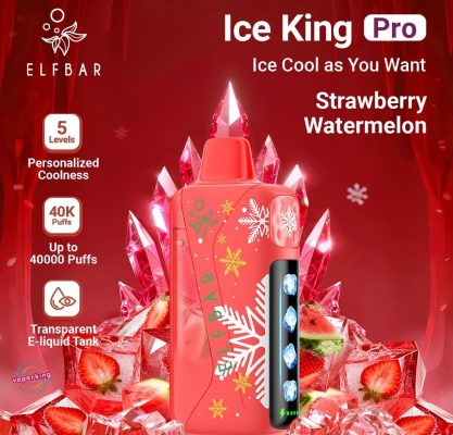 ELFBAR Ice King Pro 40000 Puffs 50mg Nicotine Ice control disposable vape in the UAE - Image 4