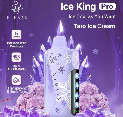 ELFBAR Ice King Pro 40000 Puffs 50mg Nicotine Ice control disposable vape in the UAE - Image 3
