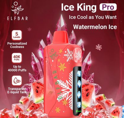 ELFBAR Ice King Pro 40000 Puffs 50mg Nicotine Ice control disposable vape in the UAE - Image 2