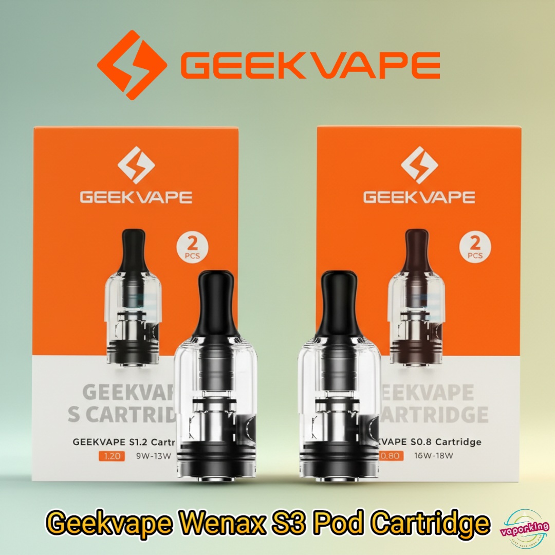 Geekvape Wenax S3 Replacement Pods Geekvape Wenax S3 Replacement Pods