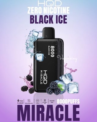 HQD Miracle 8000 Puffs Zero Nicotine (0mg) vape in the UAE - Image 12