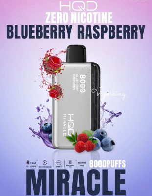 HQD Miracle 8000 Puffs Zero Nicotine (0mg) vape in the UAE - Image 11