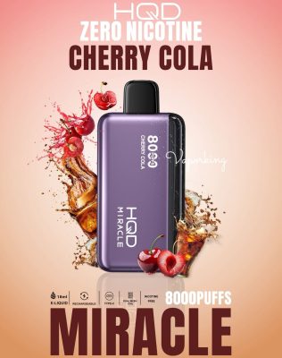 HQD Miracle 8000 Puffs Zero Nicotine (0mg) vape in the UAE - Image 13
