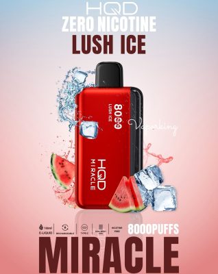 HQD Miracle 8000 Puffs Zero Nicotine (0mg) vape in the UAE - Image 6