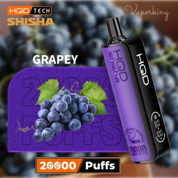 HQD Shisha 20000 Puffs Hookah Disposable Vape 3mg in the UAE - Image 9