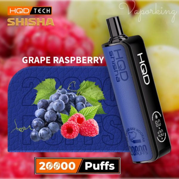 HQD Shisha 20000 Puffs Hookah Disposable Vape 3mg in the UAE - Image 8