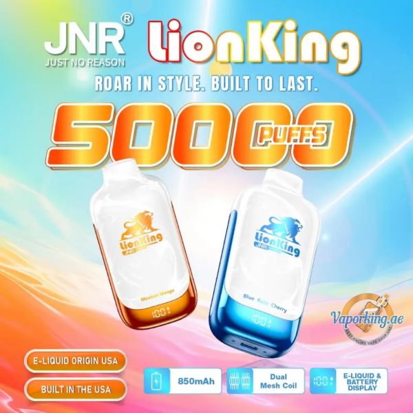 JNR Lionking 50000 Puffs Disposable Vape