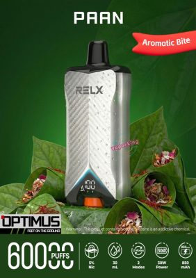 RELX Optimus 60000 Puffs Disposable Vape 50mg in the UAE - Image 2