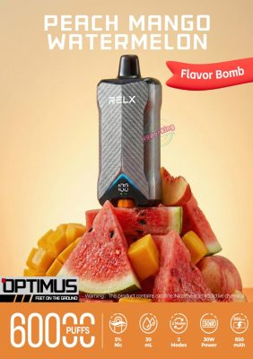 RELX Optimus 60000 Puffs Disposable Vape 50mg in the UAE - Image 13