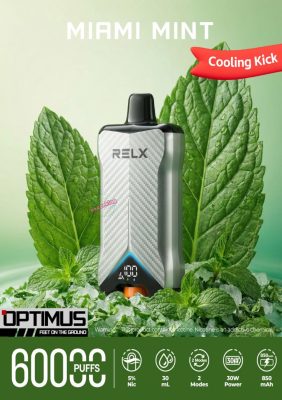 RELX Optimus 60000 Puffs Disposable Vape 50mg in the UAE - Image 6