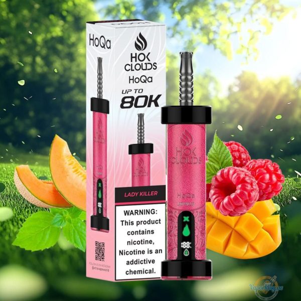 HOK Clouds HoQa 80000 Puffs Disposable Vape 5mg in the UAE - Image 6