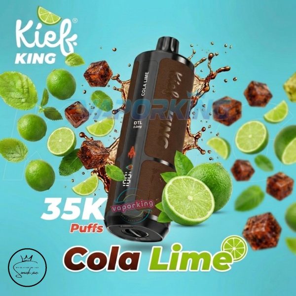 Kief King 35000 Puffs Disposable- Cola Lime
