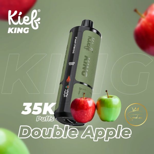 Kief King 35000 Puffs Disposable- Double Apple