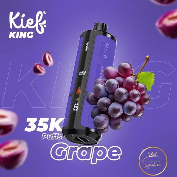 Kief King 35000 Puffs Disposable- Grape