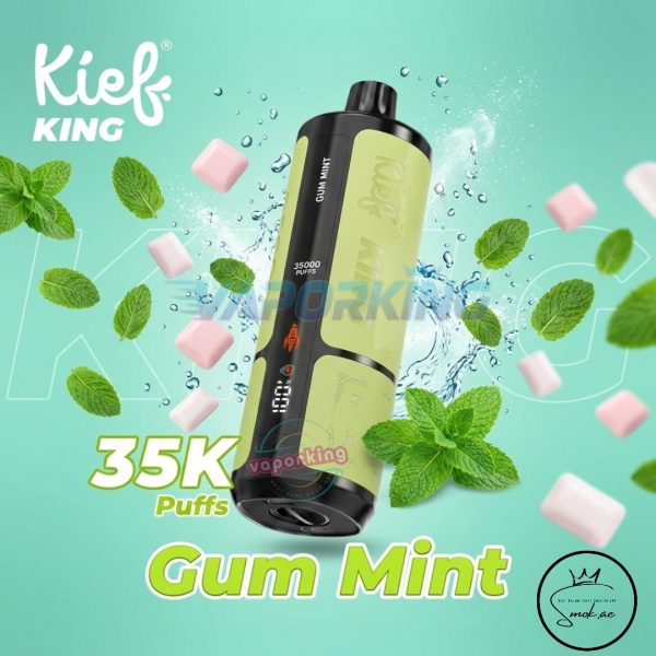 Kief King 35000 Puffs Disposable- Gum Mint