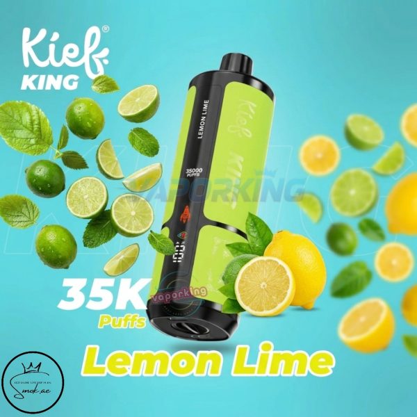 Kief King 35000 Puffs Disposable- Lemon Lime
