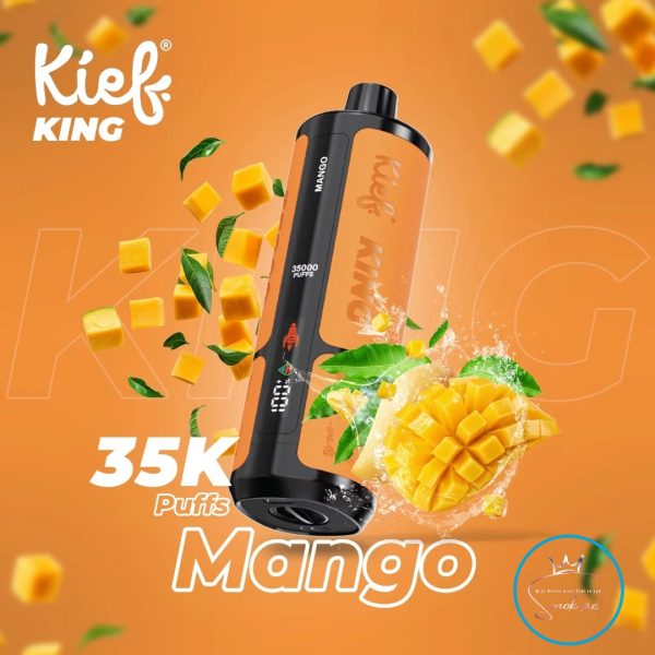 Kief King 35000 Puffs Disposable- Mango