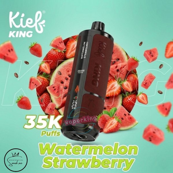 Kief King 35000 Puffs Disposable- Watermelon Strawberry