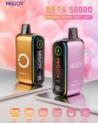MISJOY Beta 50000 Puffs Disposable