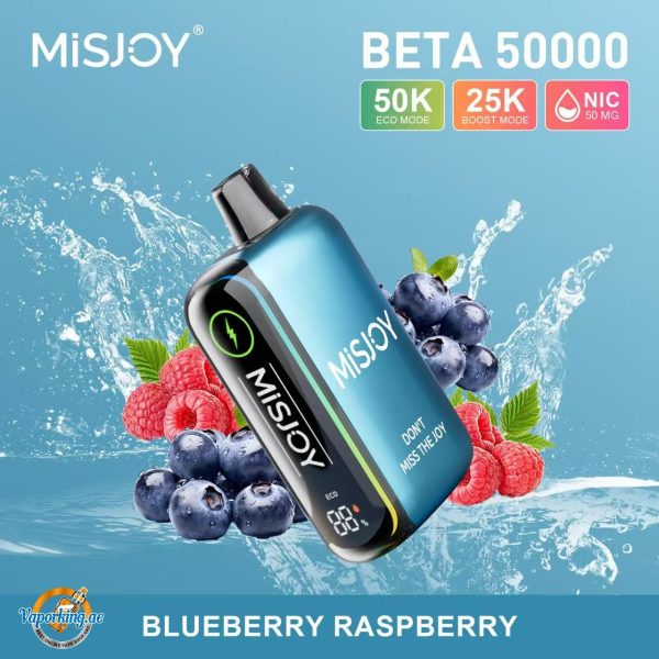 MISJOY Beta 50000 Puffs Disposable Vape 50mg in the Dubai - Image 3