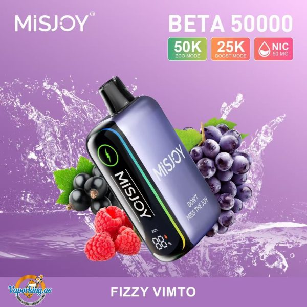 MISJOY Beta 50000 Puffs Disposable Vape 50mg in the Dubai - Image 13